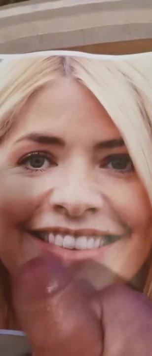 Holly Willoughby cum tribute 152 Cumtribute