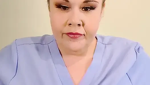 Suster nakal lagi memeriksa prostat nakalmu