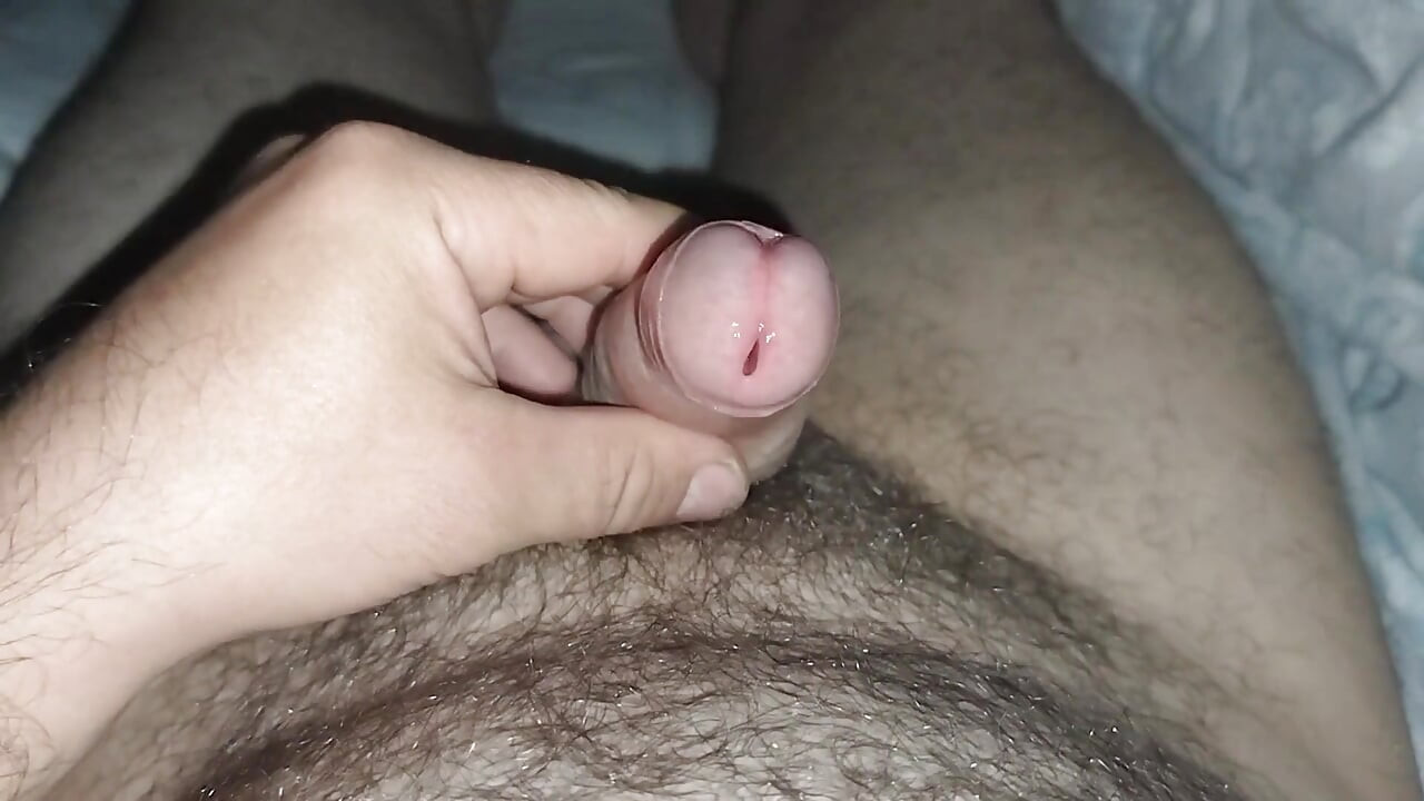 Masturbation and Cumshot at the Motel
