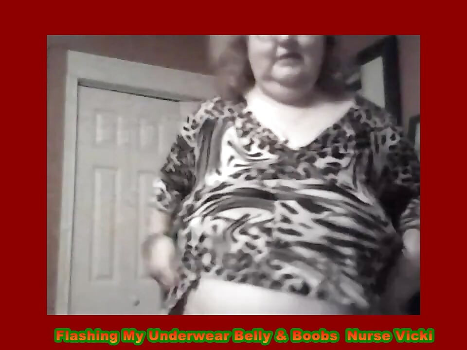Nurse Vicki Flashes Her Under Wear