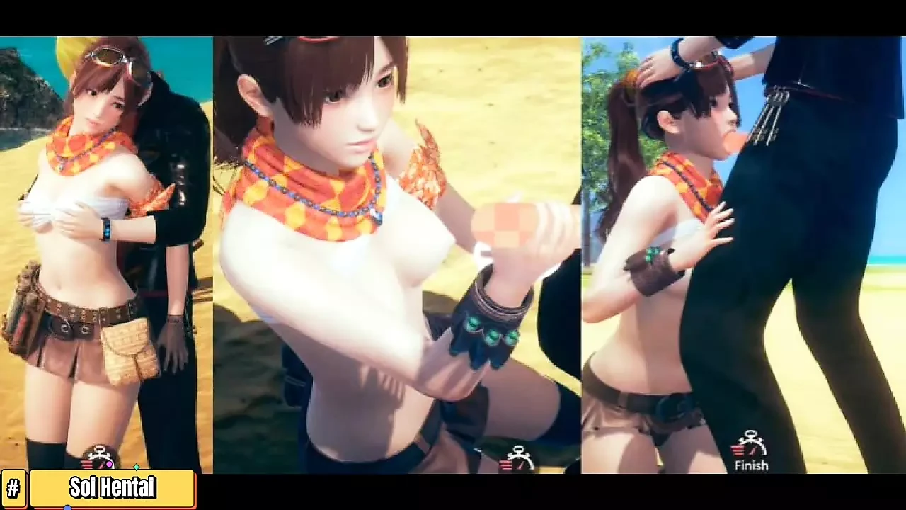 Hentai 3d - seks na moru