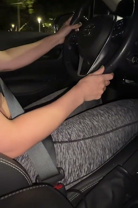 A Ride Home After College Ended in a Public Risky Handjob