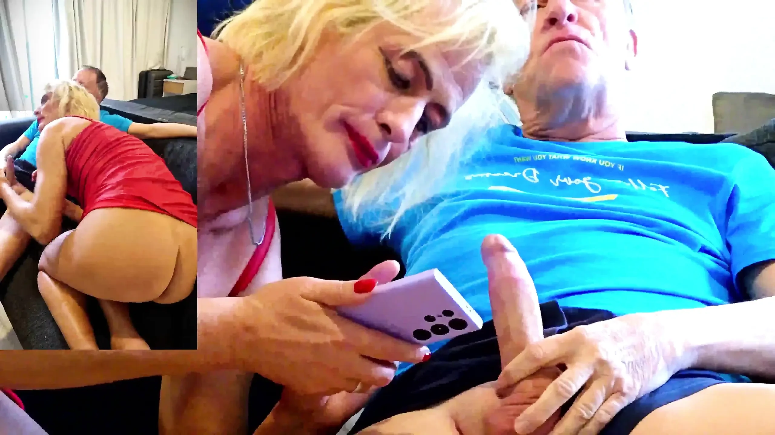 Dernier show de sexe en direct, Gigi et Dave, couple de transsexuelles, POV, derrière la scène, sexe devant la webcam, 02.09.2025 p2