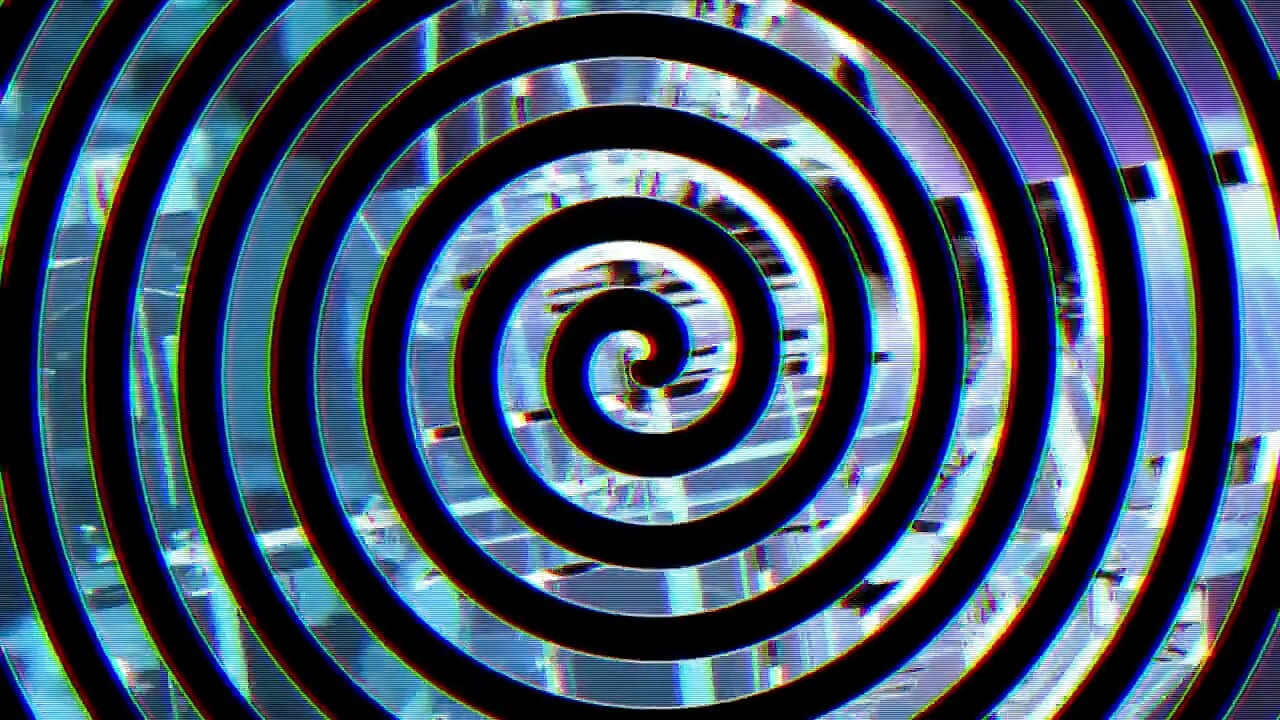 Koppla av och titta på spiralen