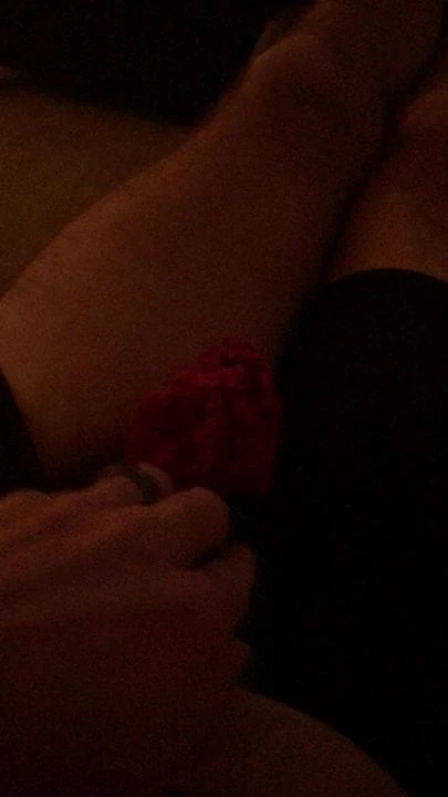 Playing peek a boo with my wrapped up puny spun out cock