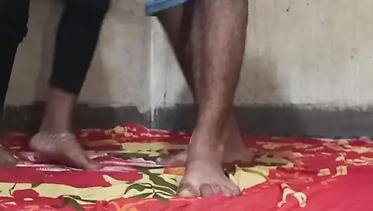 Desi ehefrau voller tanz