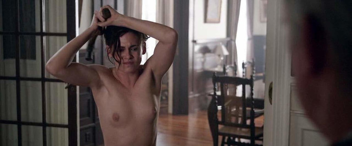 Kristen Stewart Topless in 'Lizzie' On ScandalPlanet.Com