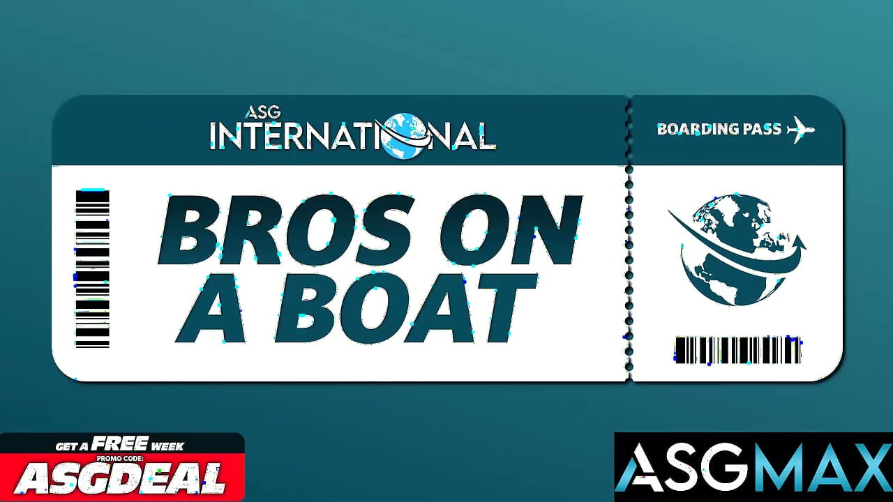 ASGMAX - Bareback Adventure On The Boat - Enzo Muller Destroys Angel Elias