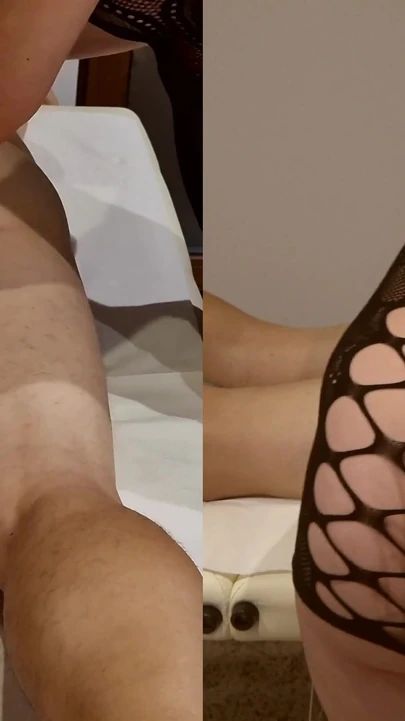 Stunning moment from "Stepmom MILF gives me a full body massage with Happy Ending Creampie"