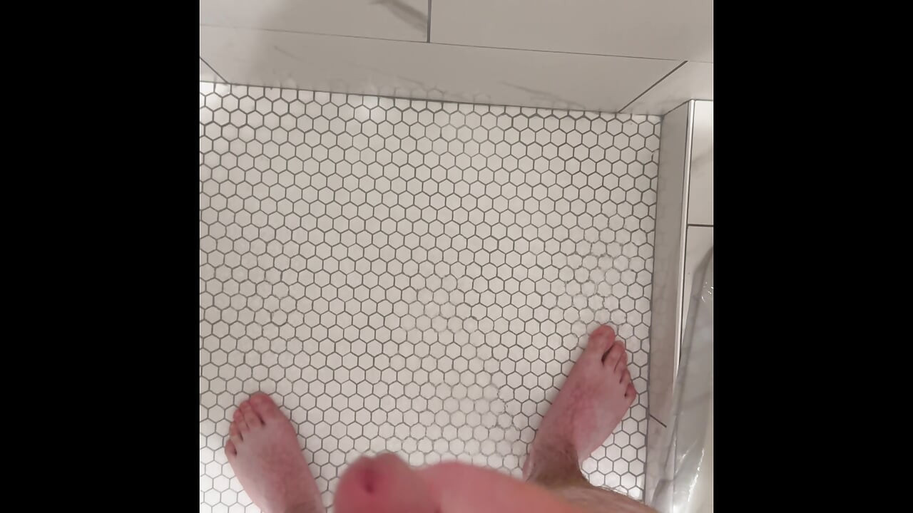 Masturbating in the shower