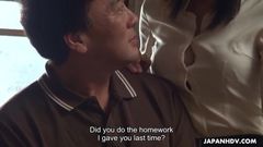 Japanese teacher, Mikan Kururugi got fucked, uncensored