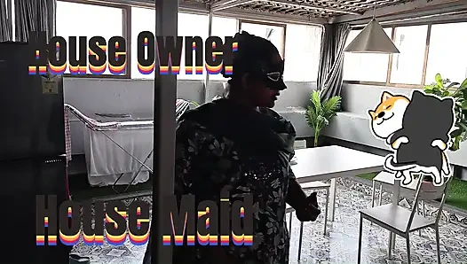 Pemilik rumah bercinta dengan pembantu rumah tangga