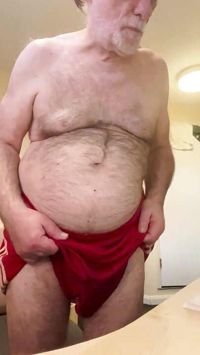 Coach Karl In His Gym Shorts 6076