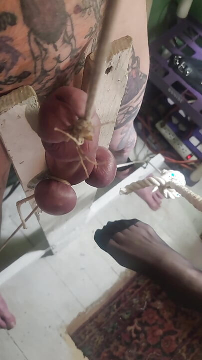 Goode Girl Unholy Crucifix Ballbusting Pt2