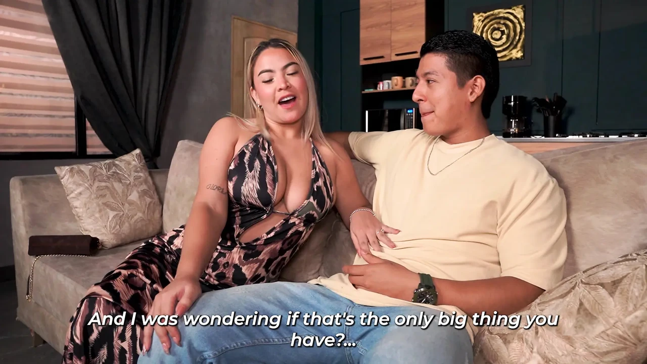 Nobody’s Home – Busty Blonde Fucks Her Brother-in-Law While Her Sister Is Out!