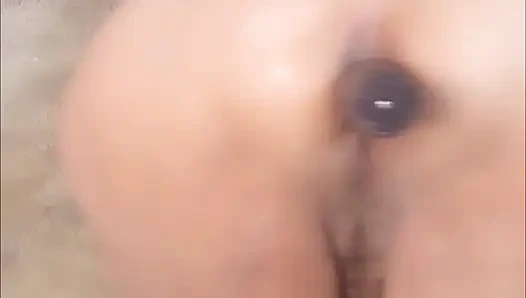 Бабушка Naughty Time с моим дилдо и моей волосатой киской