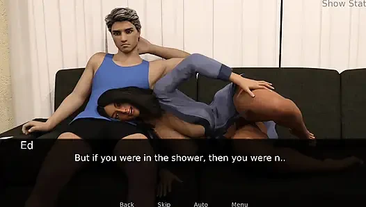 Project Hot Wife_-_he saw me naked in the shower