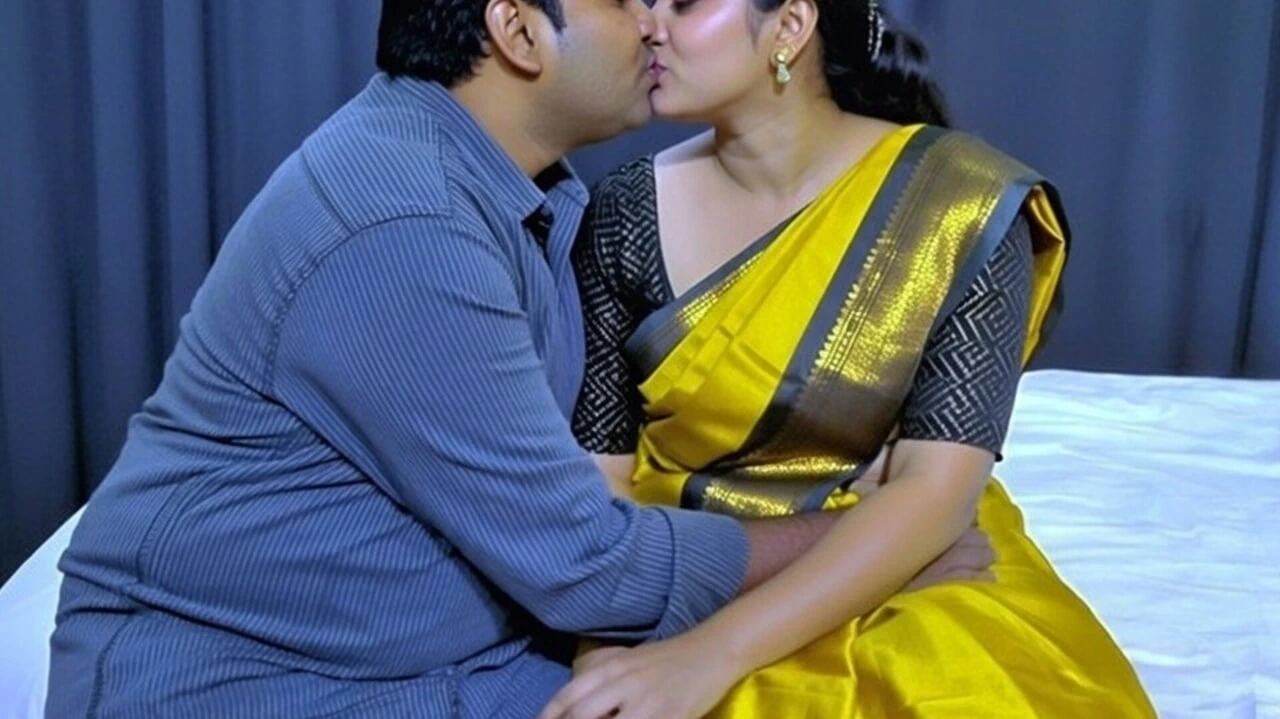 热辣的情侣性爱，比如在印度酒店度蜜月的手机拍摄视频