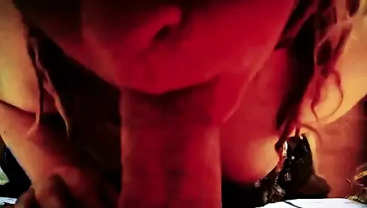 Mengisap kontol tidak gay yang santai