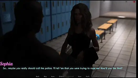 Dylan pengen mandi di mana sophia mandi di kamar mandi umum dia dientot kontol besar