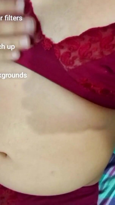 Indian Gay Crossdresser Bottom Gaurisissy showing and pressing her big boobs in xxx video call | Clip 3