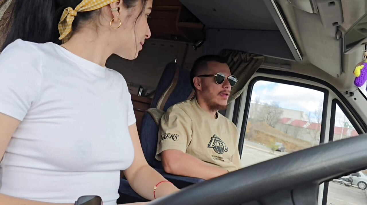 I picked up my favorite UBER client without a bra