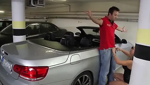 Nach der party sex im auto