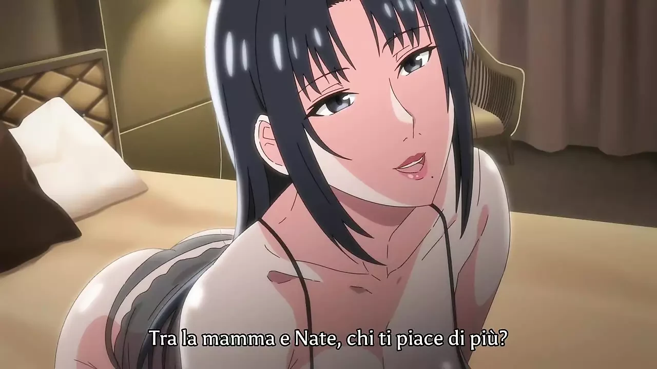 Quente sexy cartoon peituda madrasta tentando seduzir seu enteado na viagem parte 1