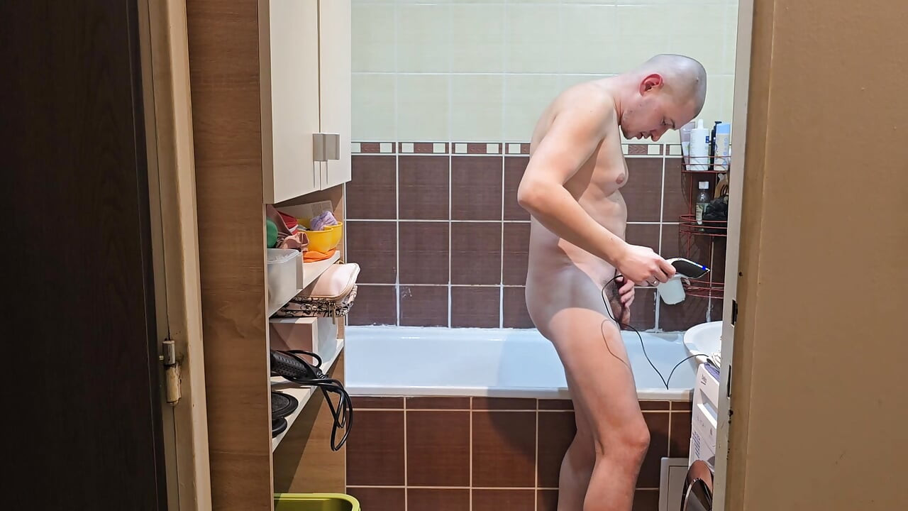 Complete Transformation - Haircut, Full Body Shave & Shower