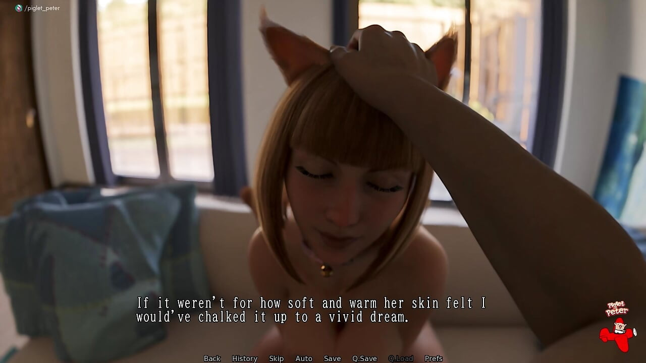 Ma cat girl - une jolie fille aux seins énormes est un chat ?
