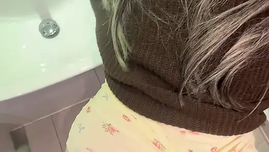 Stepbrother fucks me in the shower in a 5 star hotel