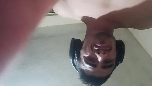 Hot skinny masturbating alone