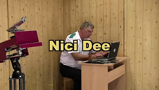 Nici Roxx porn video – Nicidee1 Spanking Machine - Bare Back Whipping