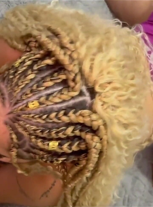 Hot Blonde Takes off the Condom to Feel the Huge Cock on Her Skin