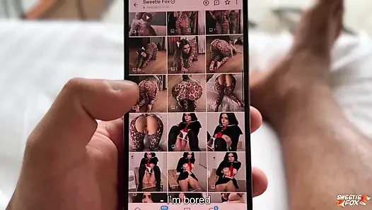 Found Red-haired Step-Sister's Onlyfans, Fucked Her Hard and Cummed on Her Pussy POV