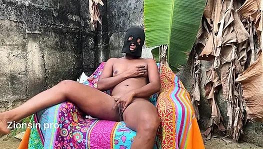 Afrikanischer Outdoor-heißer Fick Bei Heißem Wetter