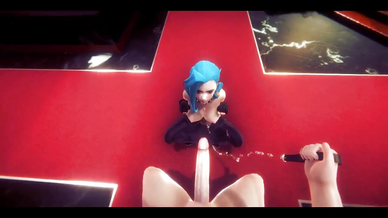 Lol Hentai - Jinx Tied up Like a Bitch Hardsex - Japanese Asian Manga Anime Film Game Porn