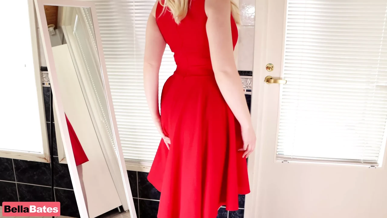 MOMMY Try New Red Dress And Son Love It TABOO CREAMPIE 4K
