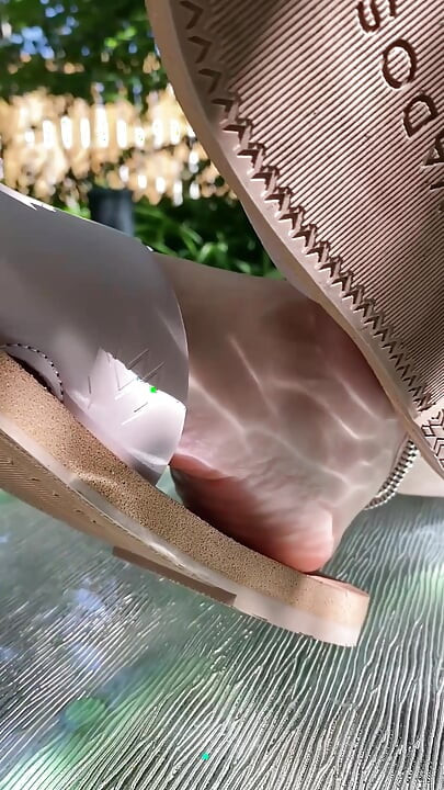 Aunt Lets Her Nephew Film Her Soft, Perfect MILF Soles