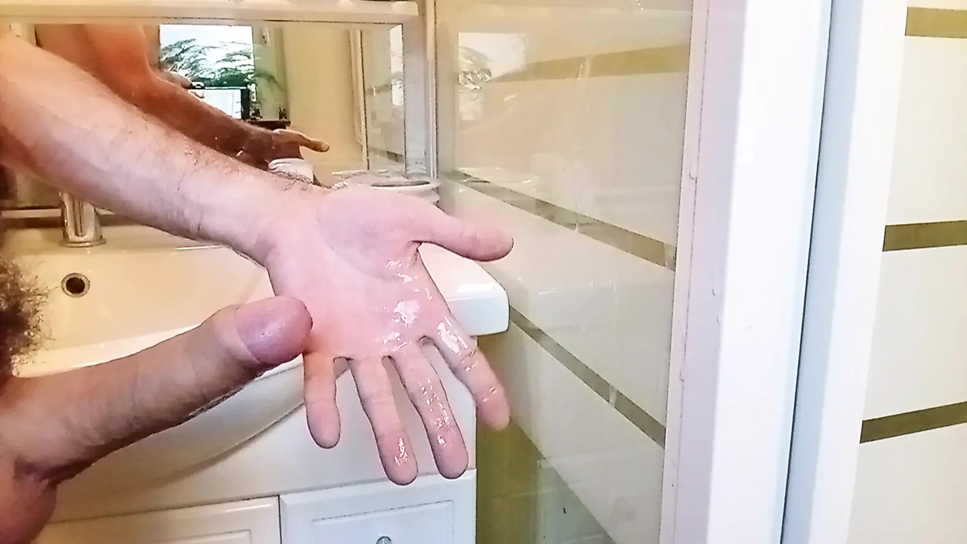Bir haftalık yoksunluktan sonra büyük boşalma