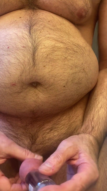 Must-see moment from "Sounding with a little bottle inside my peehole"