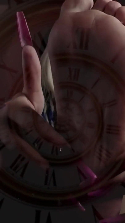 Uzbudljiv trenutak iz "ASMR mesmerizma za roba: Poslušaj moja stopala"