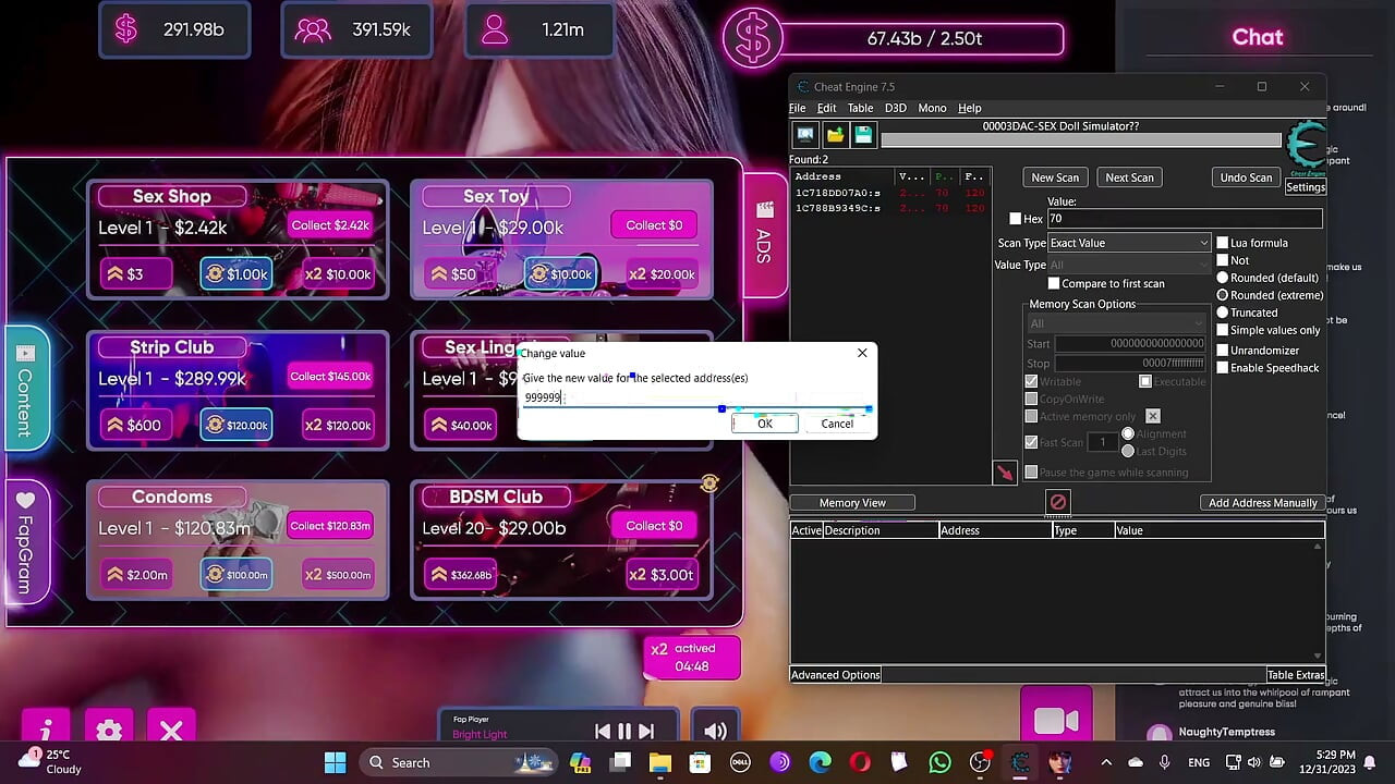 Szexbaba szimulátor 3 pornójáték játékmenet