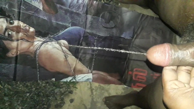 Cum & Piss tribute to Sunainaaa