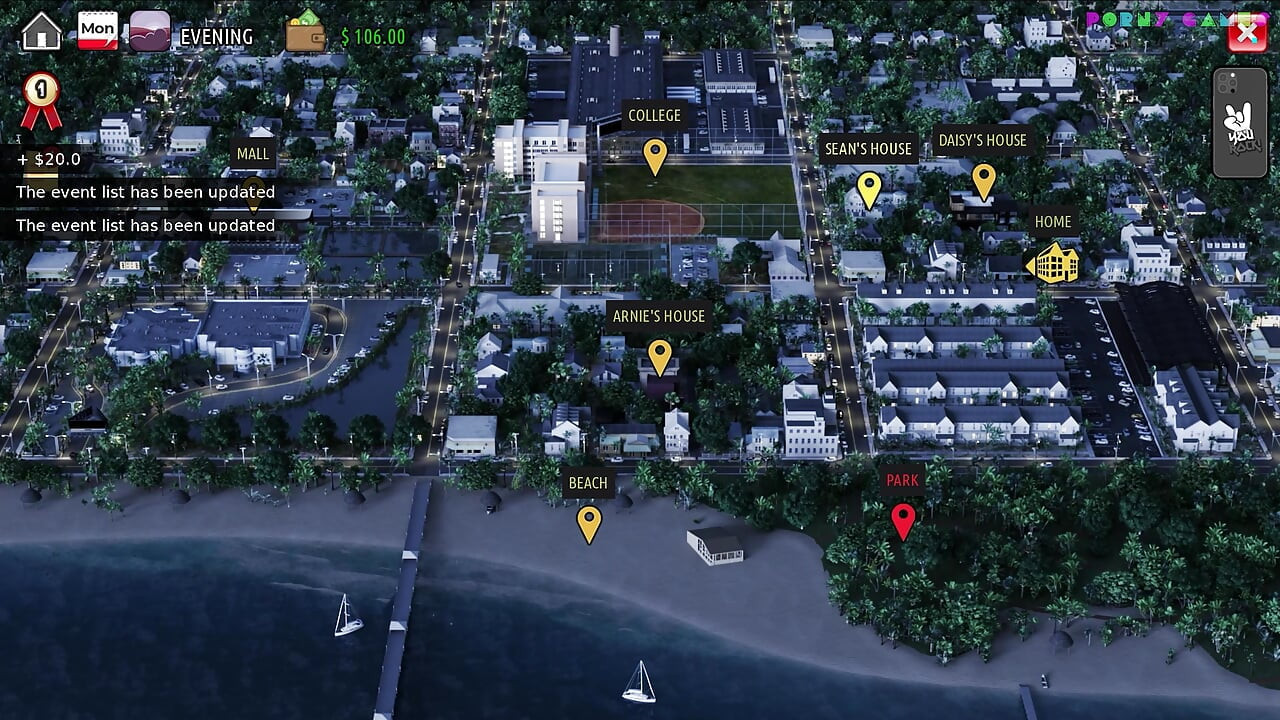 MAME SEXY din Sunville de L7team - Luând parte la stimularea art lecții 14