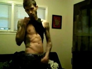 the perfect man jerking his dick