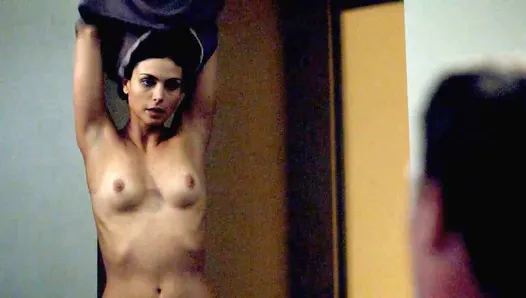 Morena Baccarin Nude Tits & Making Out On ScandalPlanetCom
