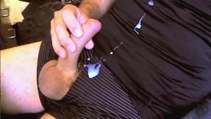playing and shooting on a black shirt