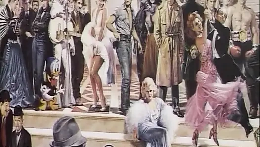 Tante nakal jerman lagi asik ngentot dua kontol di seks threesome