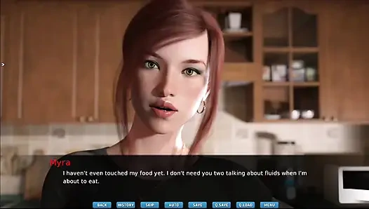 Bound to please #3 - Johannes watched Julia taking a nap in sexy nighty's.